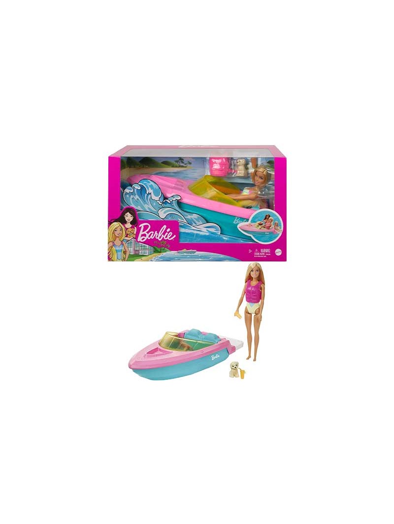 BARBIE BARCA CON DOLL GRG30