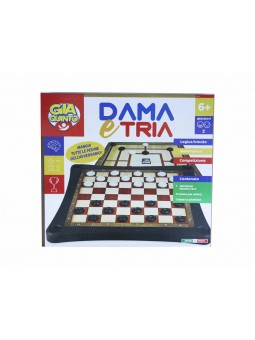 GIOCO DAMA E TRIA GVC-1617