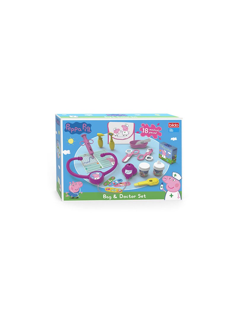 PEPPA PIG SET DOTTORE CON BORSA BD-8151