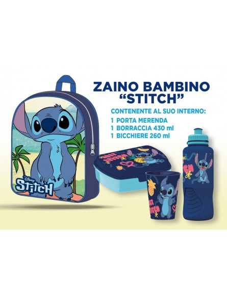 STITCH ZAINETTO DA BAMBINO BAS VP0740ST