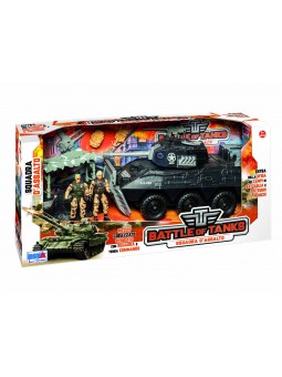 PLAYSET MILITARE BATTLE OF TANKS 10989