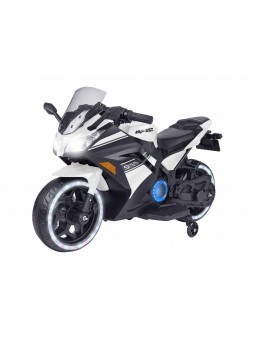 MOTO ELET.BIANCO B/O C/LED 12V 40695