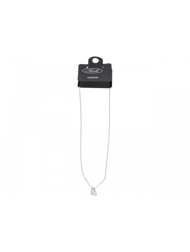 COLLANA IN ACCIAIO CON PUNTO LU DK3099X