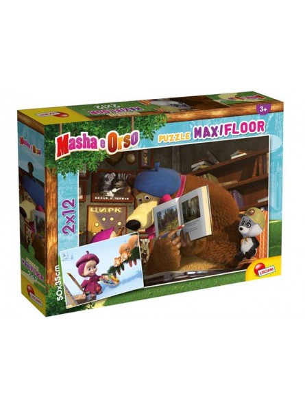 PUZZLE MAXI 2x12pz MASHA 86122