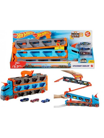 HOT WHEELS CITY HW CAMION 2IN1 TRASPORT GVG370