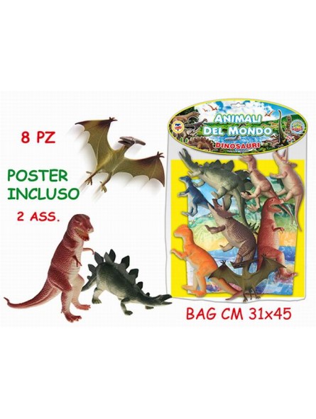 GEO NATURE - DINOSAURI RIGIDI 8 P 70307