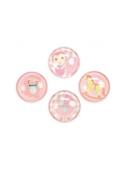 MAGNETI BABY ASS.ROSA BC001A-03