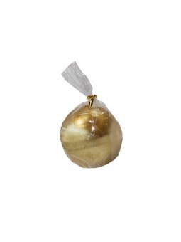 CANDELA A SFERA LUCIDA COLORE ORO 90458