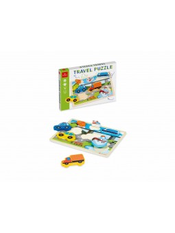 TRAVEL PUZZLE IN LEGNO 54031