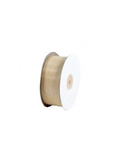 NASTRO ORGANZA 40mm. 50MT. AVORIO E4002