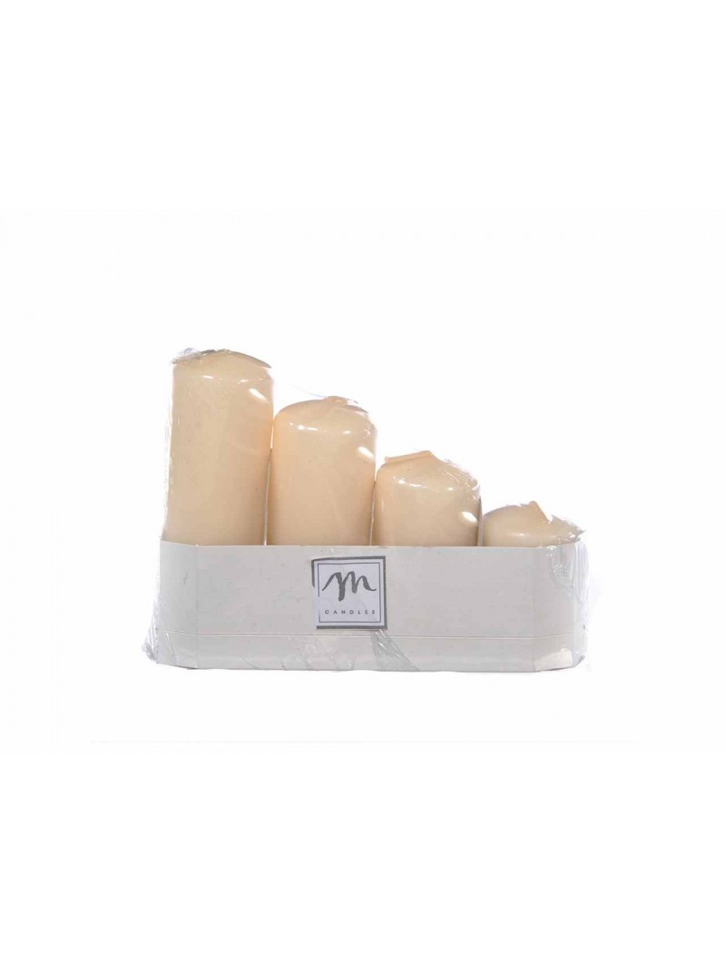 CANDELE PILLAR 4 PEZZI AVVENTO AV 91011