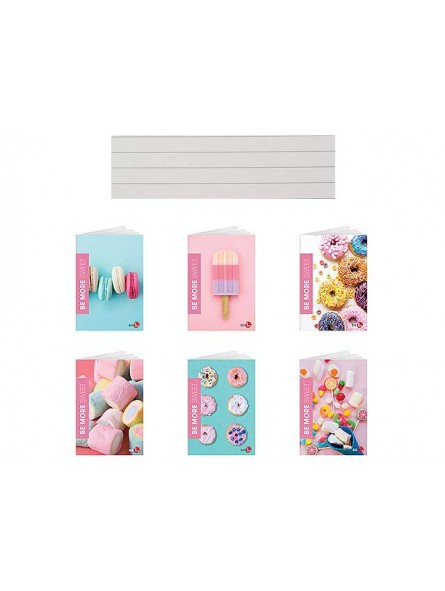 QUADERNO MAXI SWEET 100gr 10pz 1R 01222