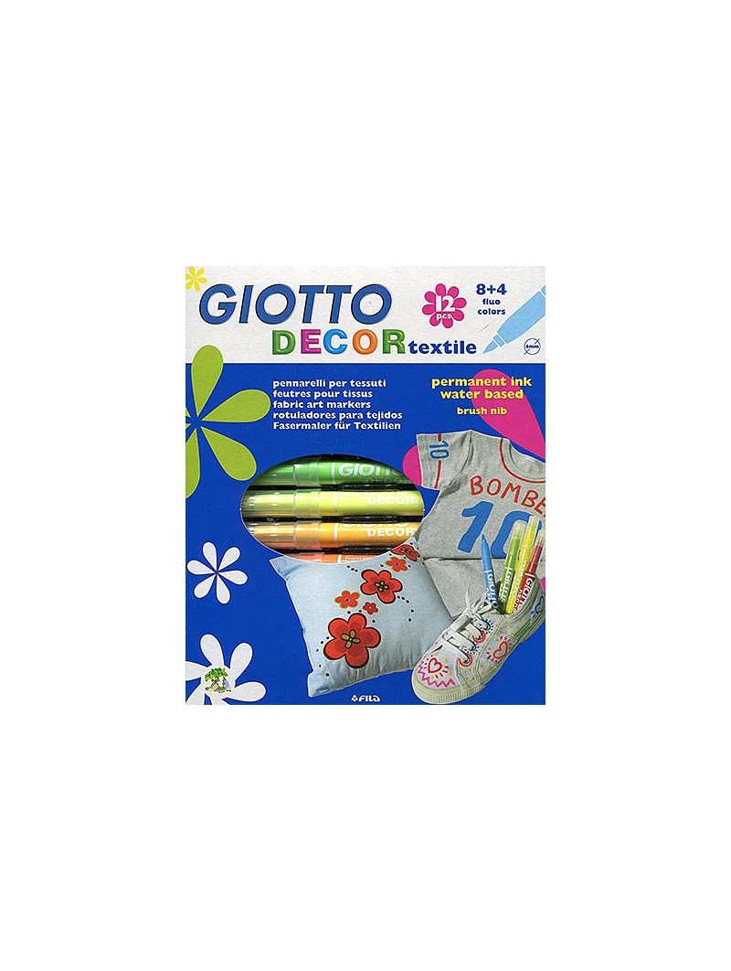 PENNAR.GIOTTO DECOR TEXTILE 12pz 495100