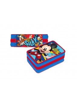 ASTUCCIO CON 3 ZIP MICKEY PRE 1004E2211