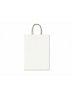 BORSA SHOPPER 16x8x21cm PANNA SDF16POIS