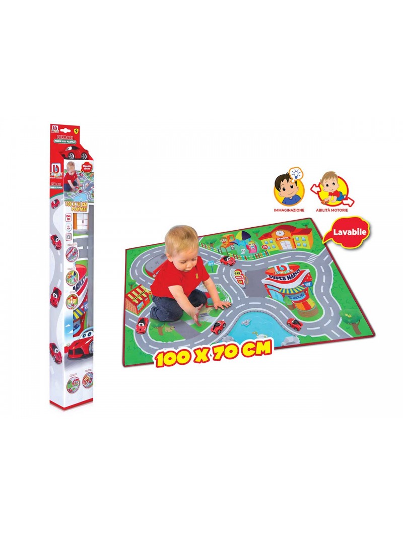 BB JR FERRARI CITY PLAYMAT 929958.006