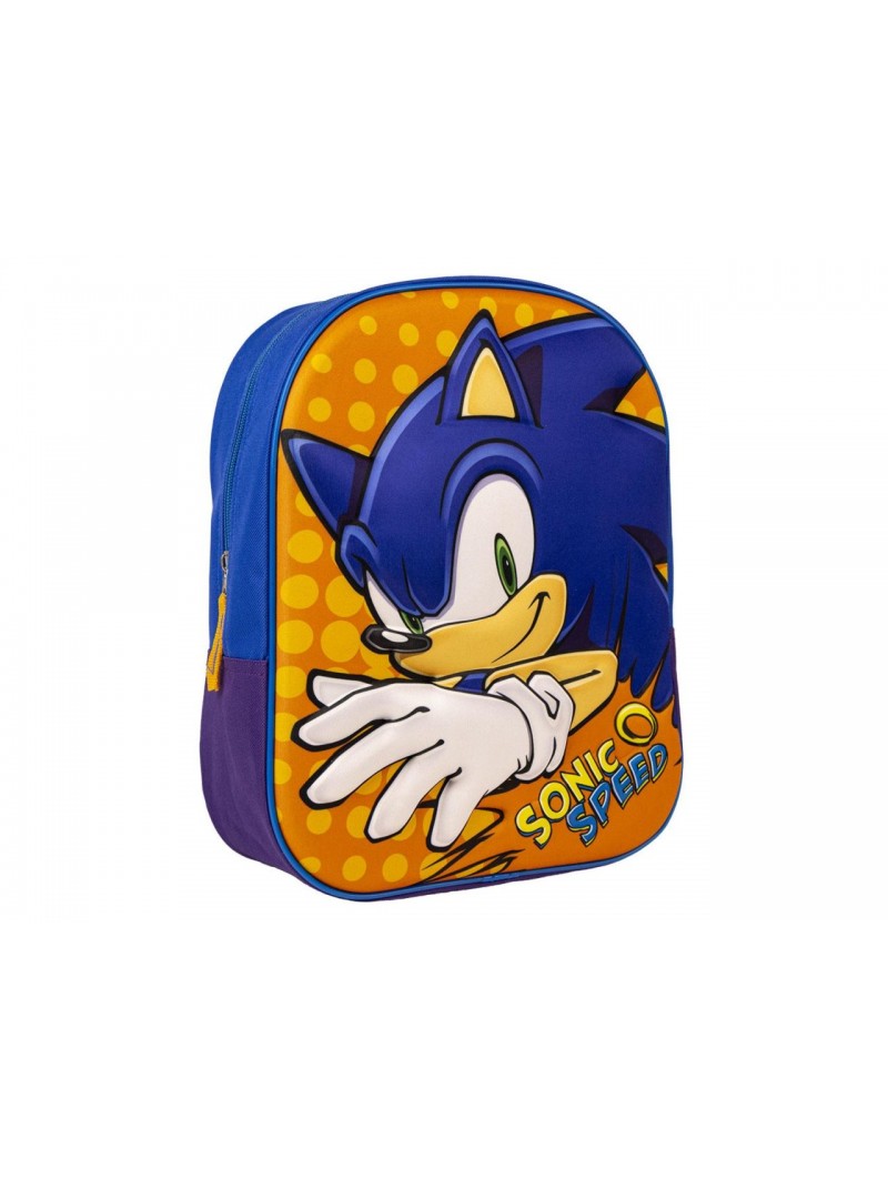 ZAINO PER BAMBINI 3D SONIC 2100004344