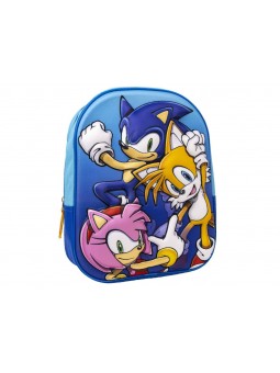 ZAINO PER BAMBINI 3D SONIC 2100004683