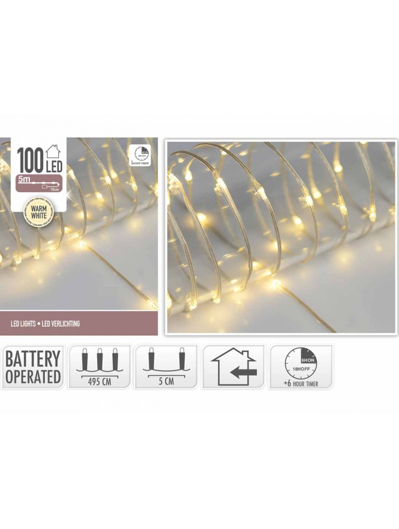 CATENA LUCI 100LED BIANCO CAL AX9645160