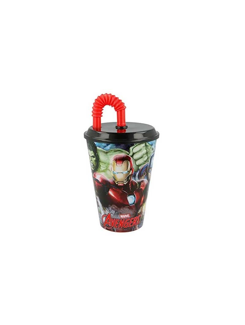 AVENGERS BICCHIERE C/CANNUCCIA 430ml ST87730