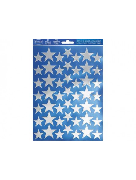 STELLE ADESIVE ARGENTO NA50049SO