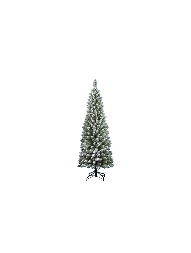 ALBERO DI NATALE SILVESTRE FLOCC. 150cm 278RAMI $