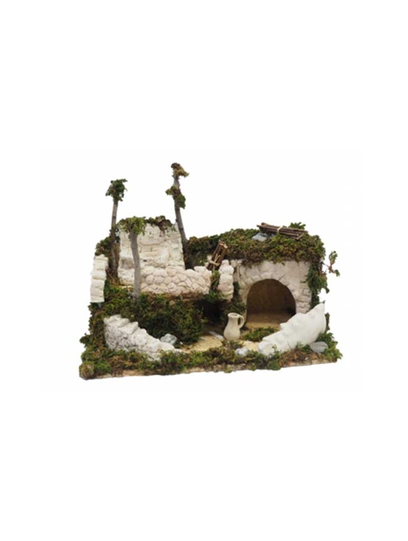 AMBIENTAZIONE PER PRESEPE H34x30.5x43cm