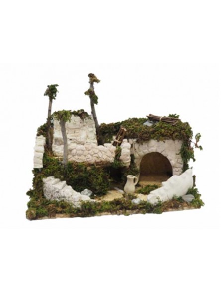 AMBIENTAZIONE PER PRESEPE H34x30.5x43cm