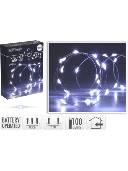 LUCI FILO MET.100MLED B.FR.BT AX9730440