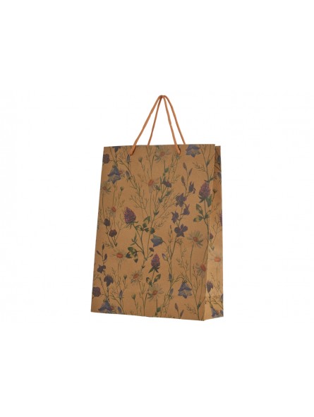 SHOPPER CARTA FLOR 18,5X24,5X7,5 A20035