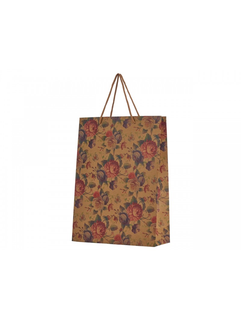 SHOPPER CARTA FLOR 18,5X24,5X7,5 A20045