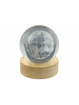 LAMPADA GLOBO C/BASE 6X6X8CM 10181179