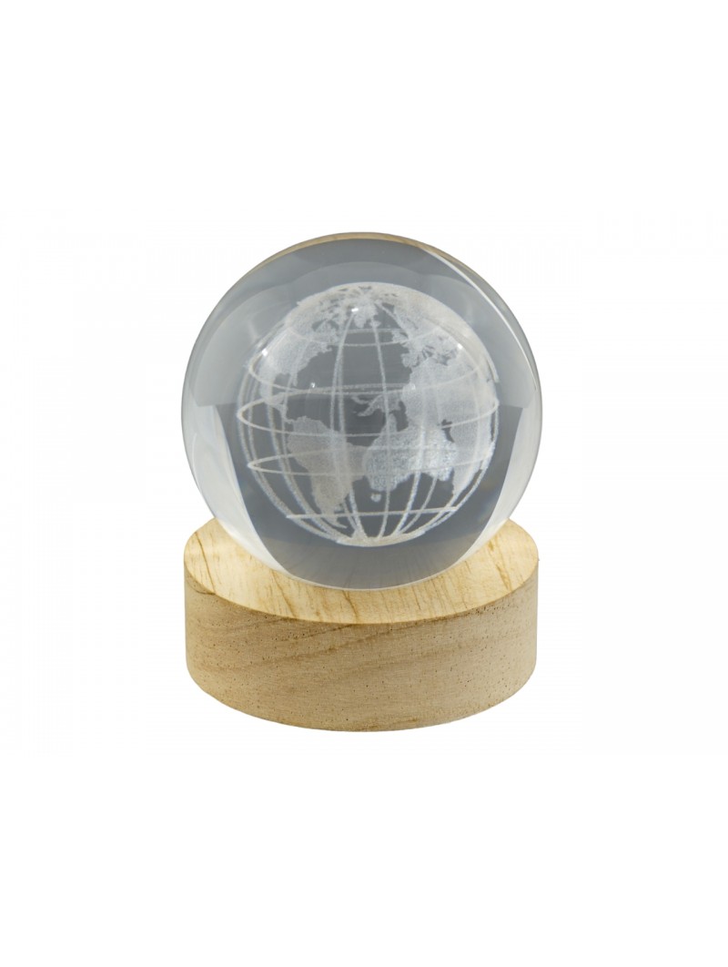 LAMPADA GLOBO C/BASE 6X6X8CM 10181179