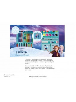 VALIGETTA COLORI 52PZ DI FROZEN FR0826