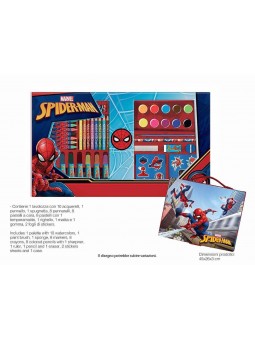 VALIGETTA COLORI 52PZ SPIDERMAN SP0826