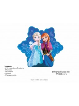 SET COLORI FORMA SAGOMATA FROZEN FR0830