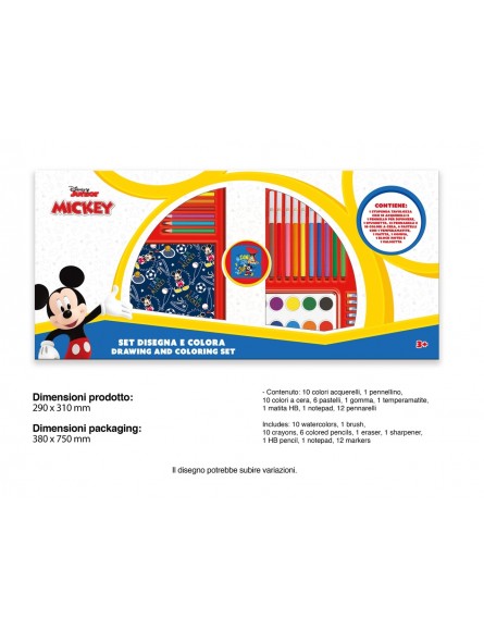 KIT DISEGNA E COLORA DI MICKEY MIC0868