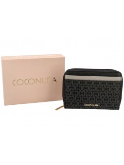 PORTAFOGLI DONNA COCONU. NERO PDK404-72