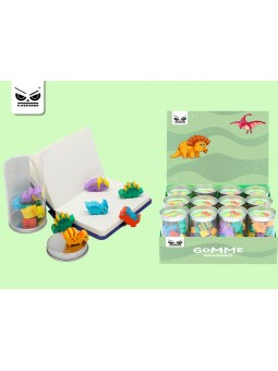 GOMMINE MINI DINOSAURI 12 PZ ST7422