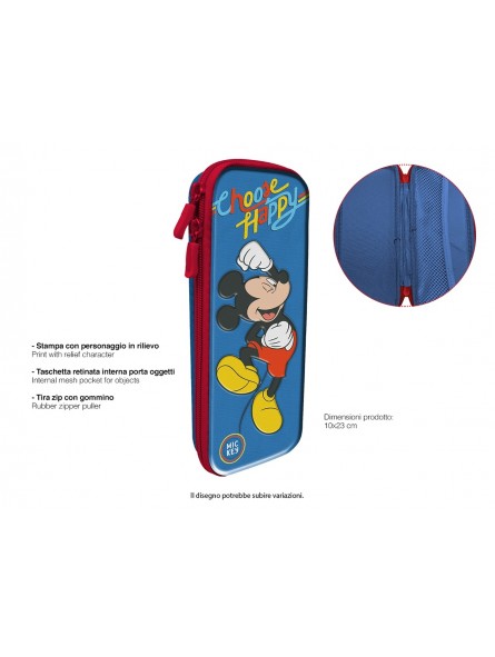 ASTUCCIO DI MICKEY 3D 23X10CM MIC0799