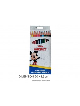 MICKEY COLORI A MATITA 12 PZ MIC0883