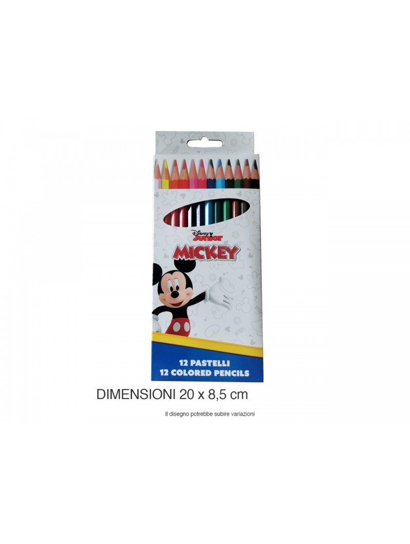 MICKEY COLORI A MATITA 12 PZ MIC0883