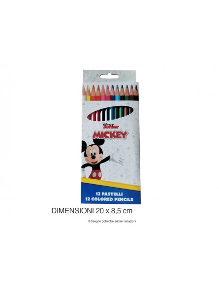 MICKEY COLORI A MATITA 12 PZ MIC0883