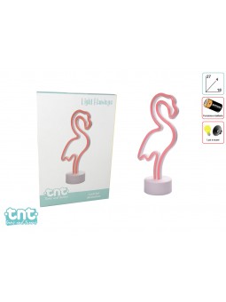 TNT LIGHT FLAMINGO LUCE LED 27CM 92002