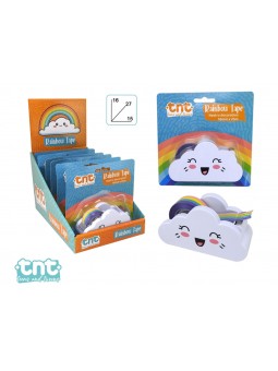 TNT RAINBOW TAPE PORTA NASTRO 11CM 9200