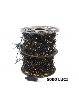 CATENA LUCI 5000LED B.CALDO U.E.