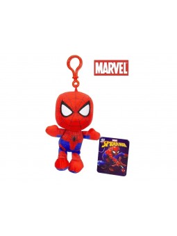 SPIDERMAN PELUCHE 13CM C/BAGCLIP 2156SD