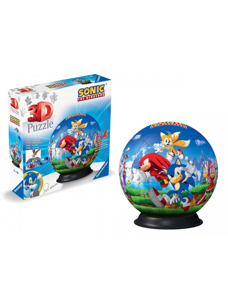 3D PUZZLE-BALL SONIC? 72PEZZI 11592