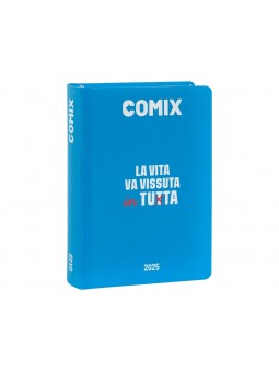 AGENDA COMIX 16M MINI CYAN 72443CY