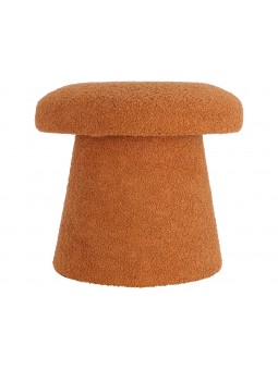 POUF TEDDY 43X38CM BROWN AAK400120